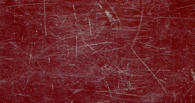 Scratched brown red plastic texture background