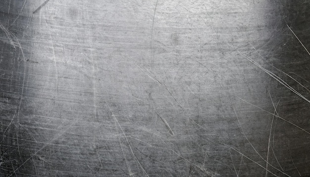 Scratched metal texture background