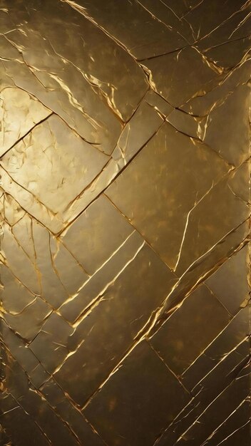 Scratched metallic background with gold metal plate