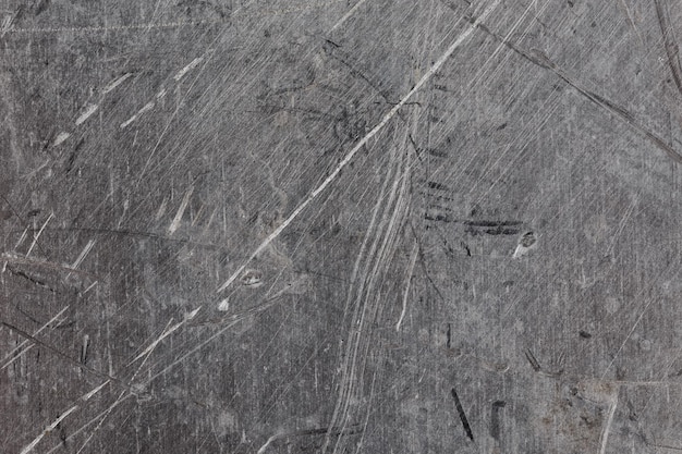 Поцарапанная реальная старая алюминиевая текстура плоского листа и полный фон кадра