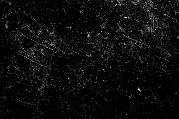 Scratches isolated on a black background template for design