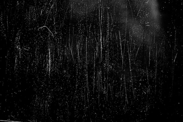 Scratches isolated on black
