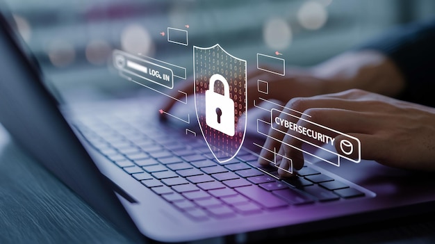 スチールロックを表示するロック付きのスクリーン