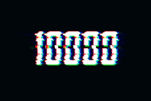 1000003という文字が表示された画面