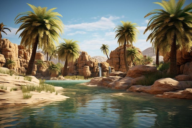 A screenshot of a screenshot of a game called the desert.