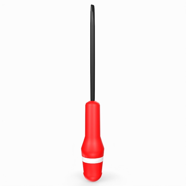 Screwdriver isolated on background