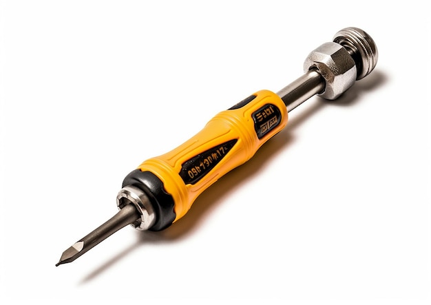 Screwdriver a white background product