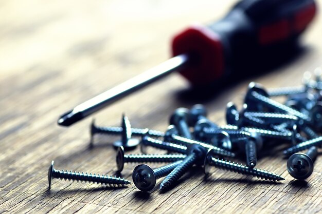 Screws and screwdriver Roulette