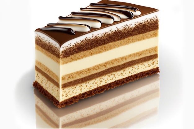 A scrumptious Tiramisu cake slice