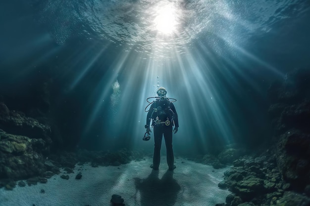 Подводное плавание в глубоком море