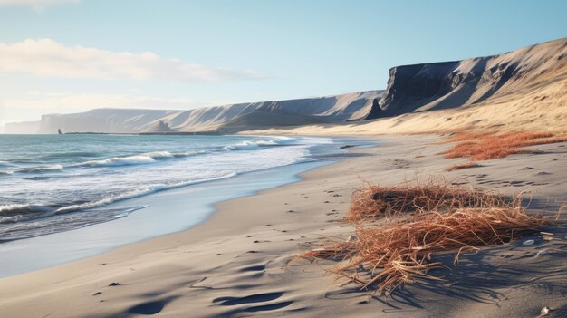 Sculpted Beachfront In Arctic Char Region Unreal Engine 5 Landscape