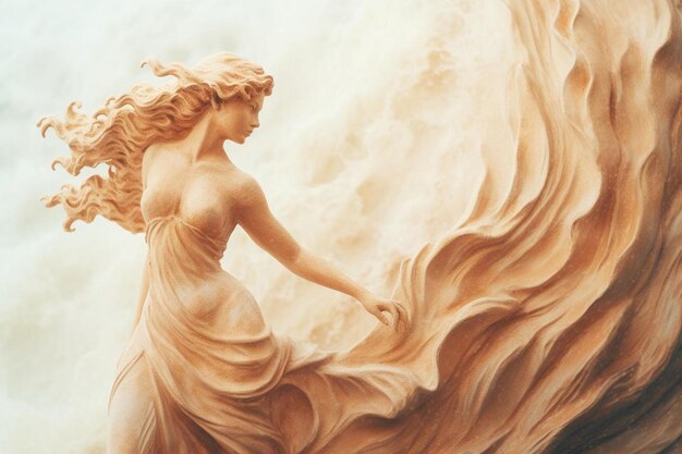 Sculpted Serenity Marble Backgrounds photo