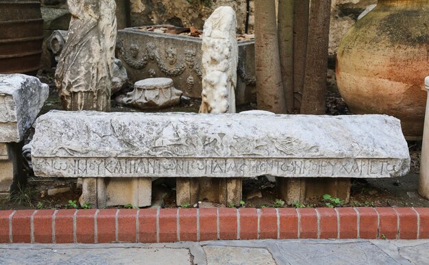 Sculpture in Bodrum Castle