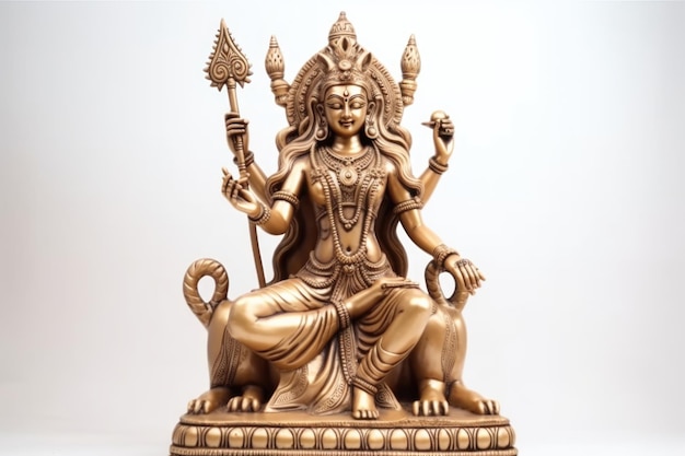 Скульптура бога Дурга Мата