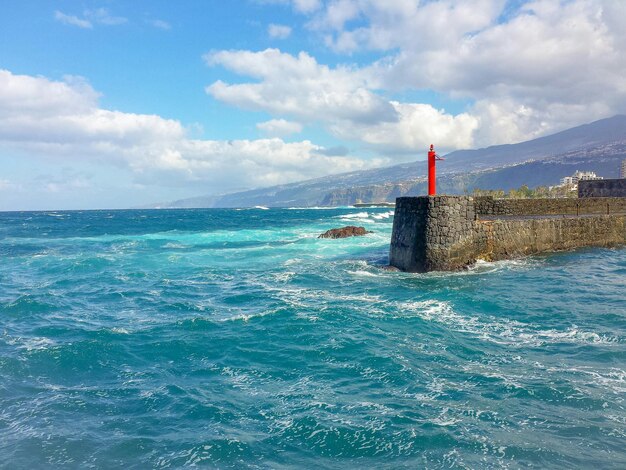 Photo sea against sky