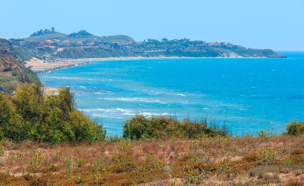 Torre di Gaffe Agrigento Sicily Italy의 바다 만