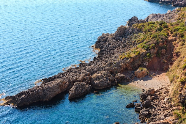 ジンガロパークシチリア島イタリアの海湾