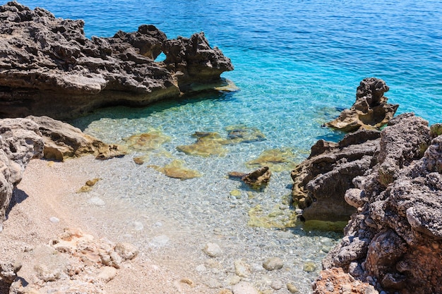 ジンガロパークシチリア島イタリアの海湾