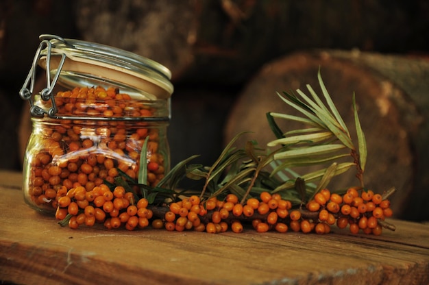 Sea buckthorn berries