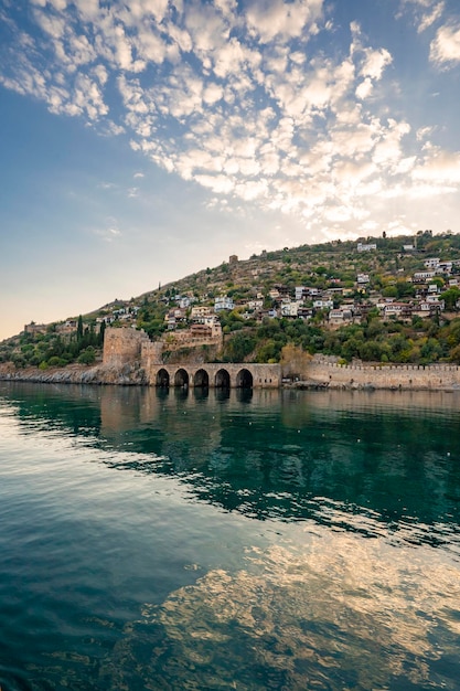 sea and castle view