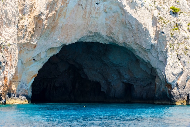 Sea caves on Zakynthos