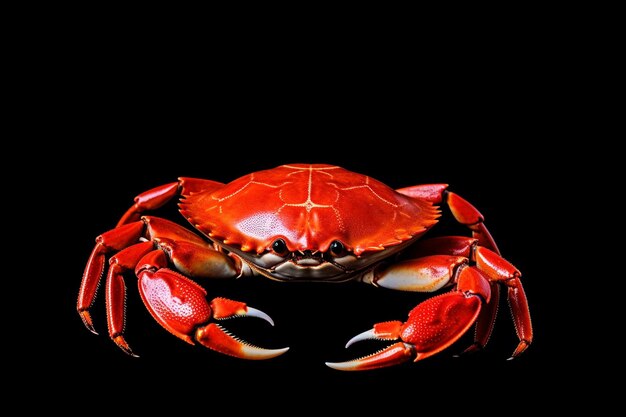 Sea crab isolated on white background