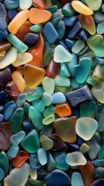 Sea glass is a sea glass that is made by the sea.