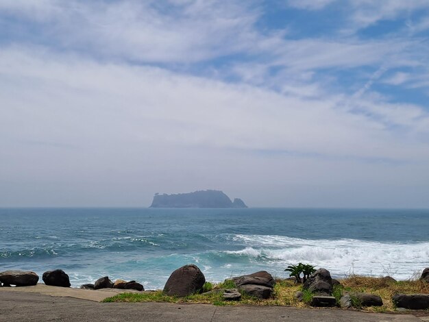 Sea of jeju island