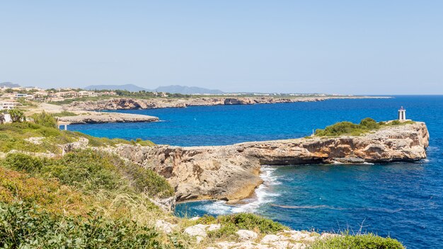 Sea landscape in Port Cristo, Majorca