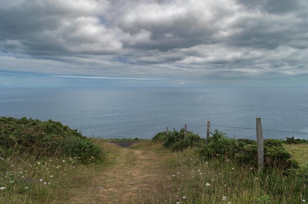 Foto paesaggio marino