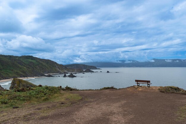 Foto paesaggio marino