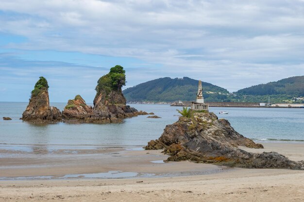 Foto paesaggio marino