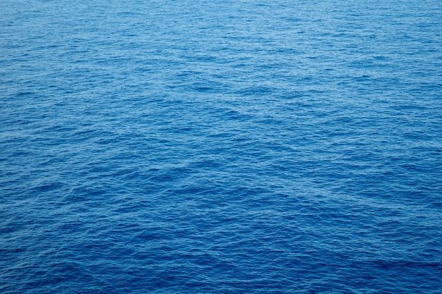 Sea offshore background blue