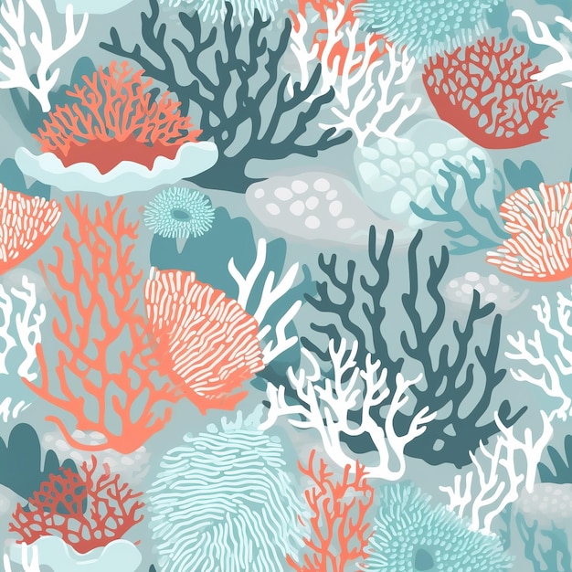 sea pattern seamless