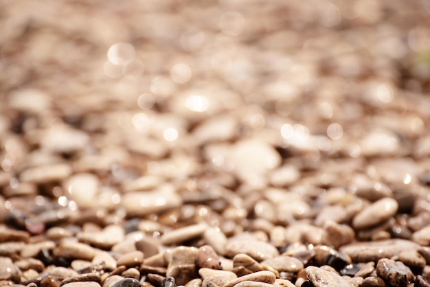 Sea pebble background