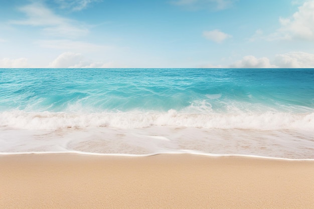 海の砂浜 夏の熱帯背景