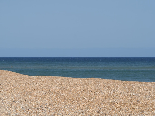 Sea seen from beach