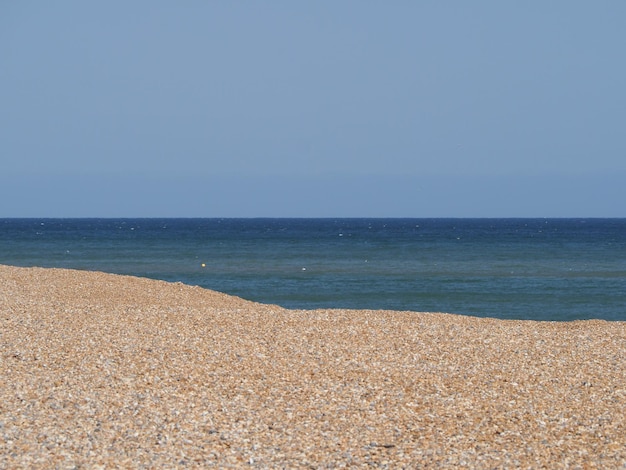 Sea seen from beach