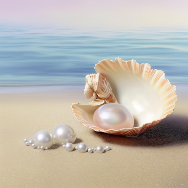 sea Shell at the beach