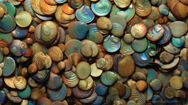 Sea shell full background