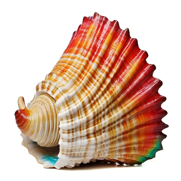 Photo sea shell isolated on a white background