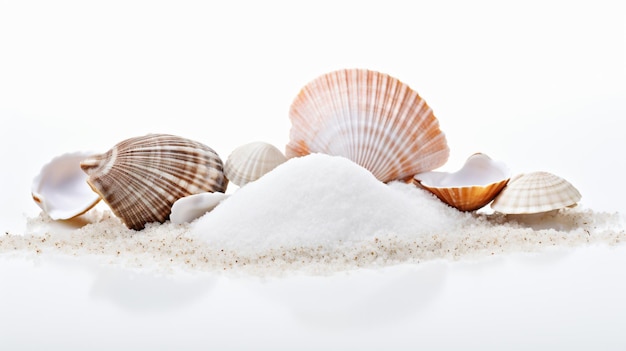 Sea shells and salt