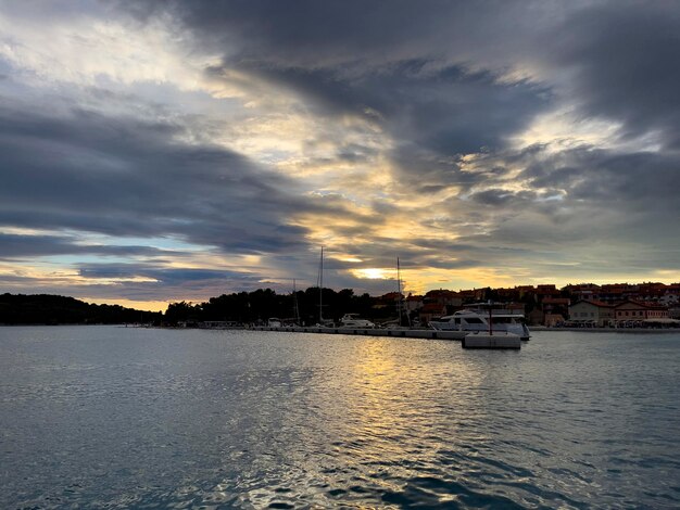 Sea view Dramatic sky The most nice sunset