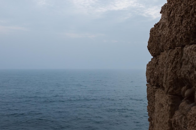 Sea view from the Akko fortress