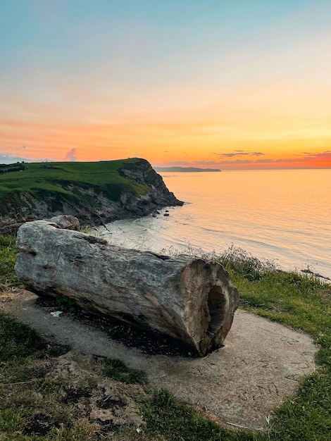 Sea views from the lookout