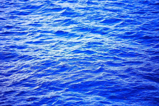 sea water abstract background waves / blue background, nature wet ocean water with ripples