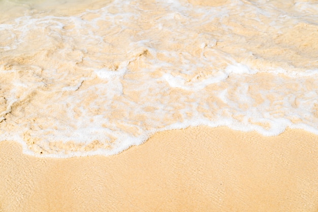 Sea wave on beach