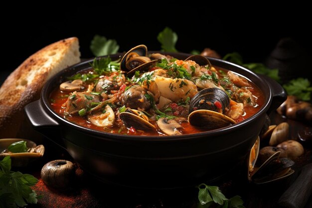 Морские блюда Cioppino Stew