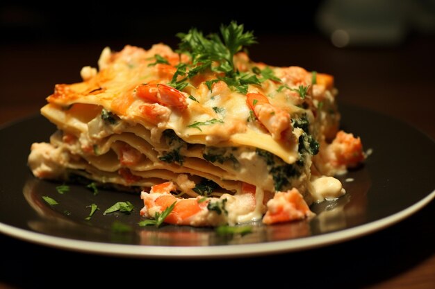 Foto lasagna di frutti di mare ii