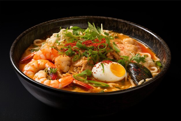 seafood udon ramen